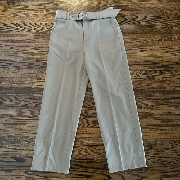 NWT Club Monaco US 0 Camel Enamel Ring Pants - Picture 6 of 16